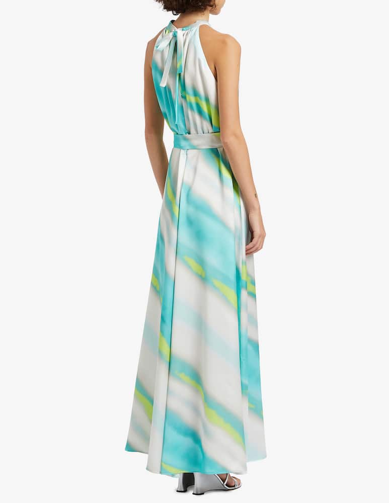 rinascente Marella Vestito lungo goccia sfumato Paella