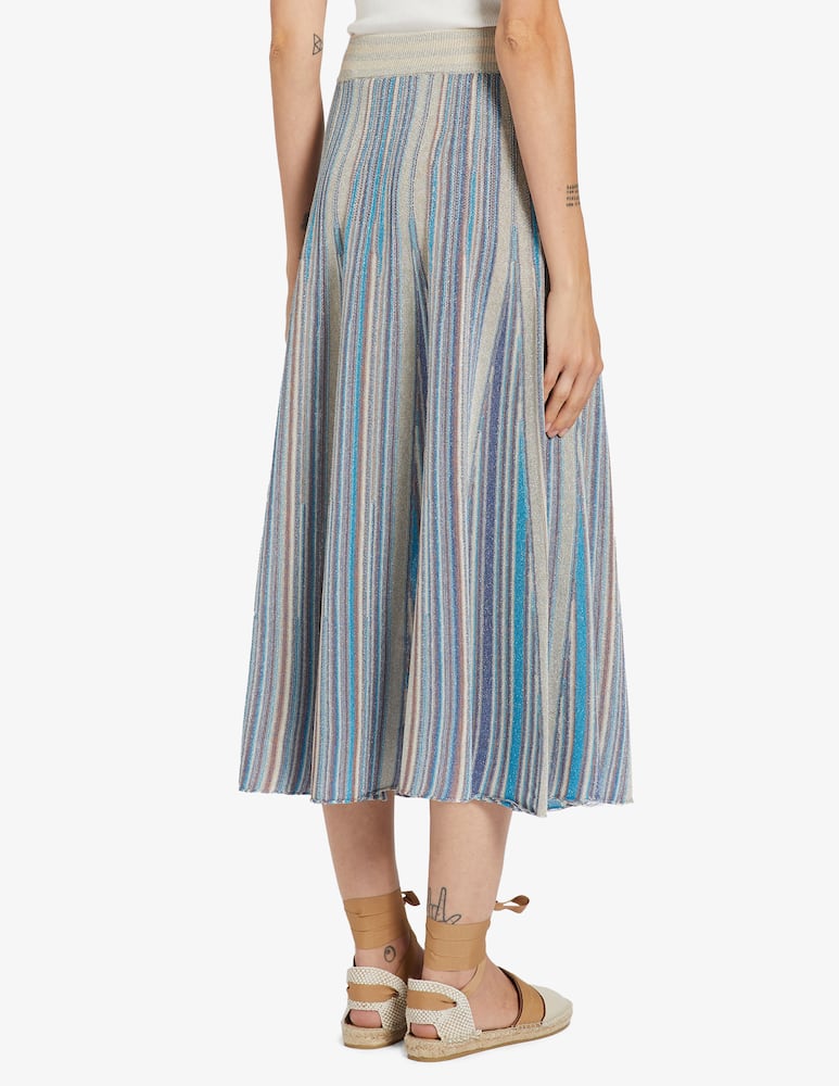 rinascente Marella Lodola2 long lurex skirt