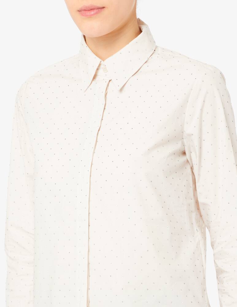 rinascente Marella Orense pop allover rhinestone shirt