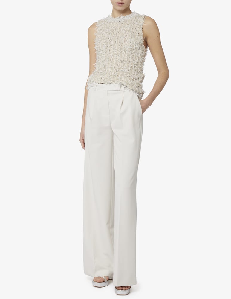 rinascente Marella Antea feather effect top