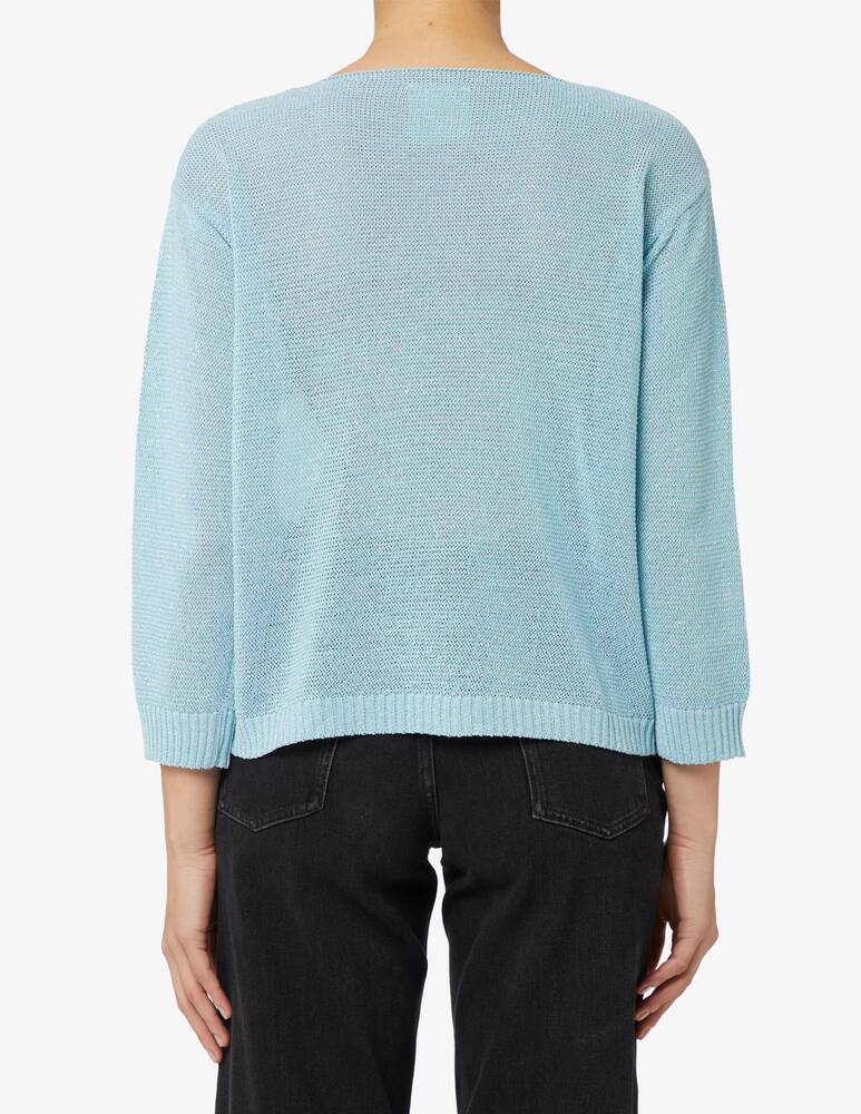 rinascente Marella Top rete lurex rasata Scalpo