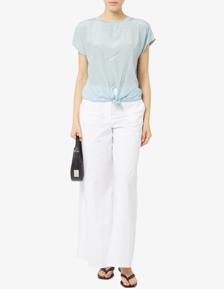 rinascente Marella Blusa con fiocco frontale Agostin