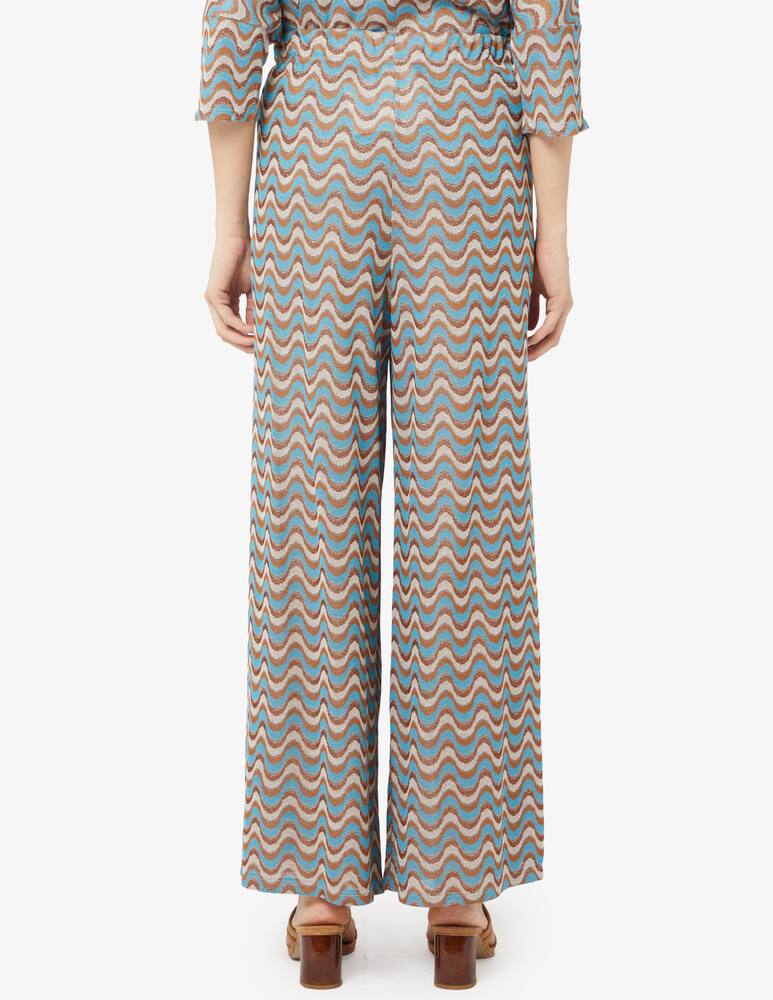 rinascente Marella Pantaloni palazzo pannel lurex Paese