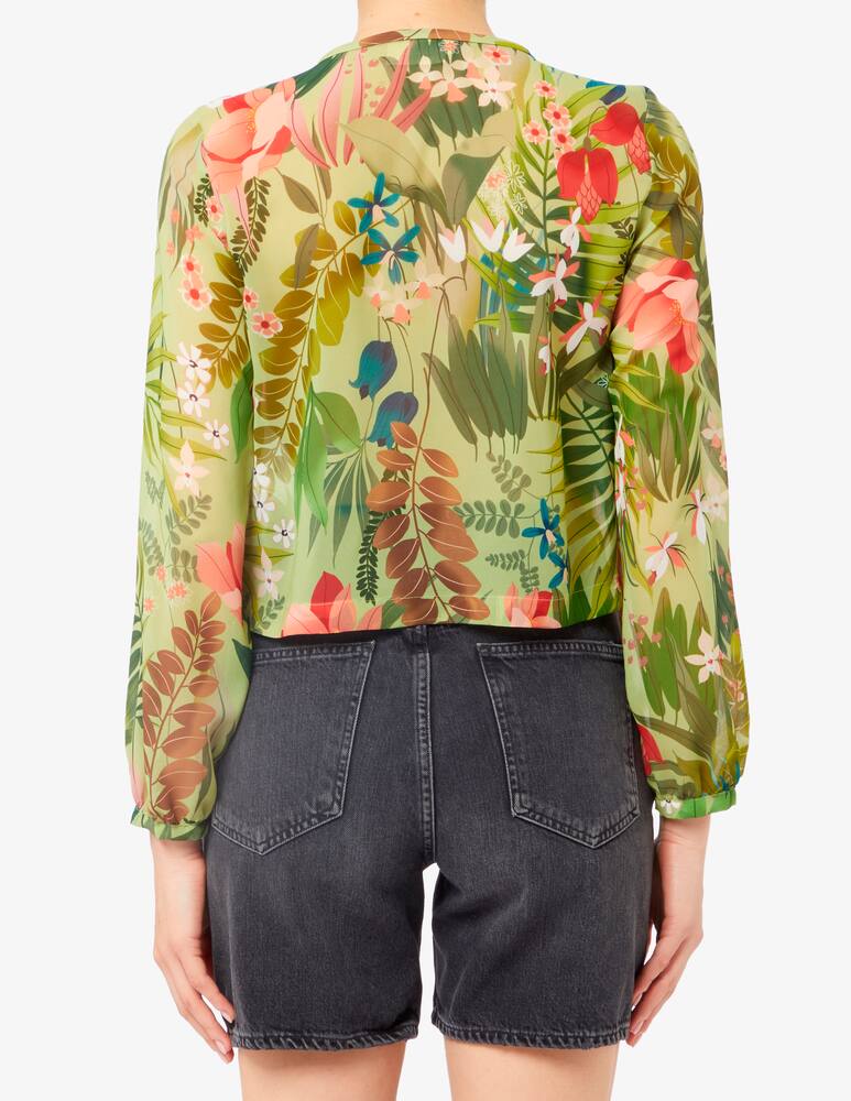 rinascente iBlues Coprispalla stampa jungle Cora1