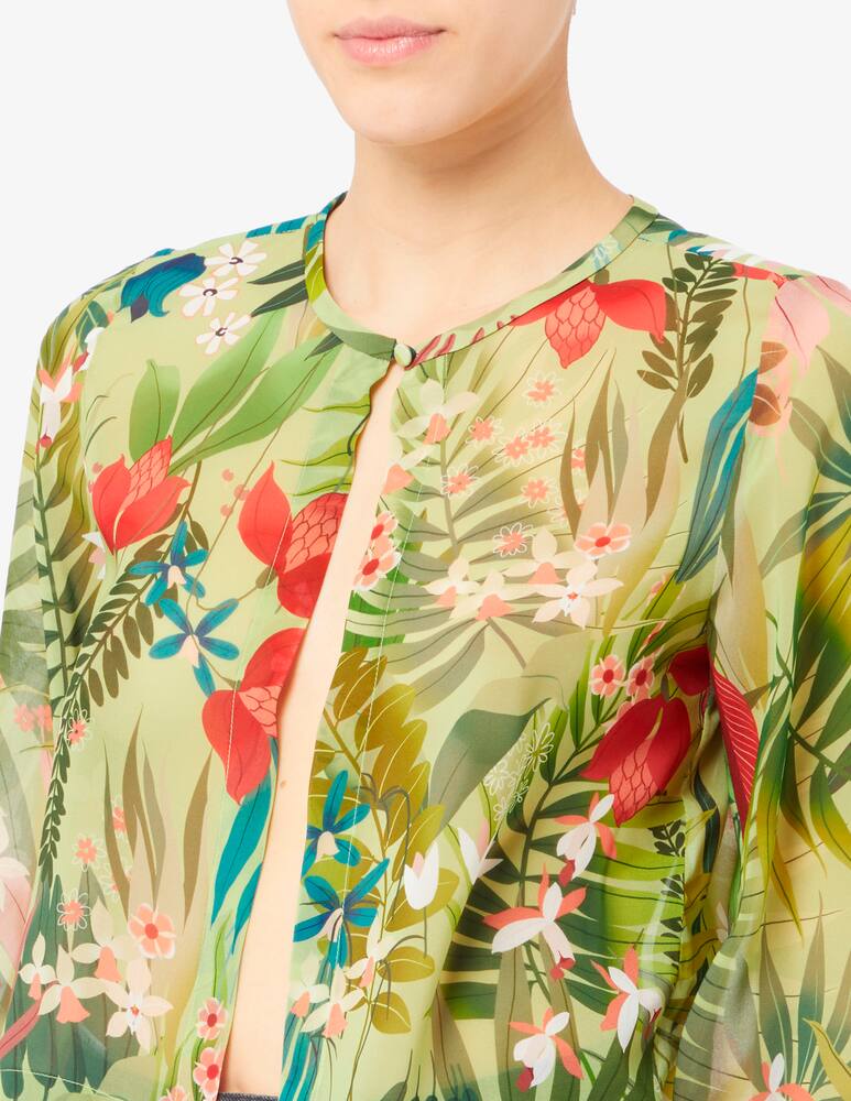 rinascente iBlues Coprispalla stampa jungle Cora1