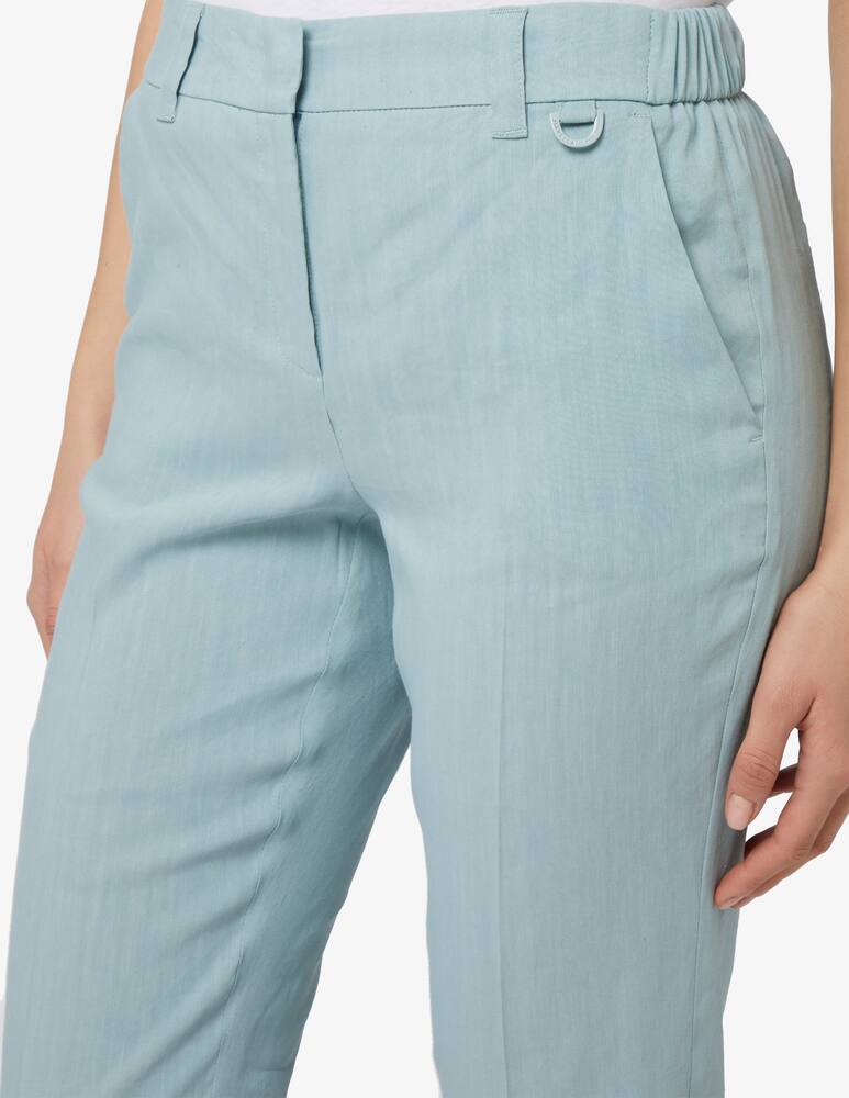 rinascente Marella Pantaloni sigarette Celeste