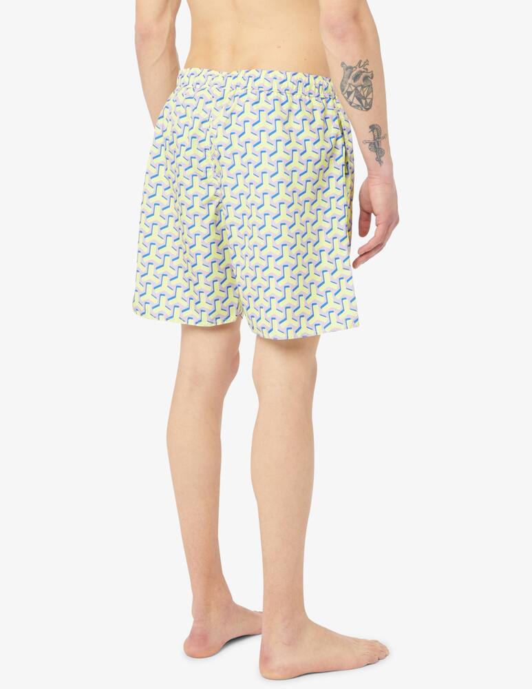 rinascente Yes I am Monogram printed swim shorts