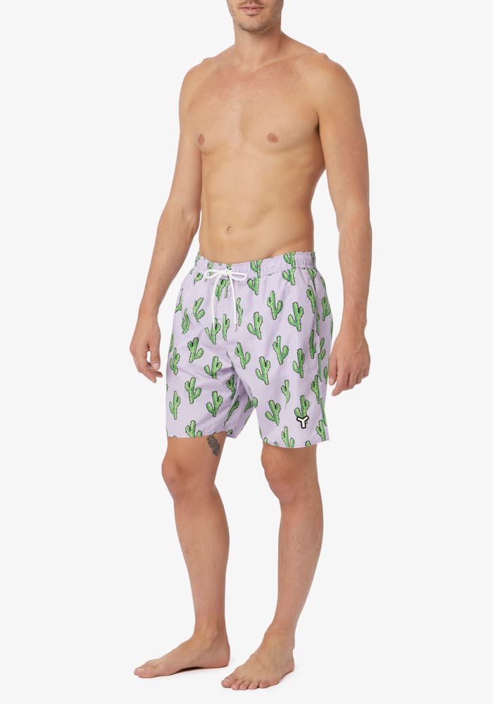 rinascente Yes I am Cactus swim shorts