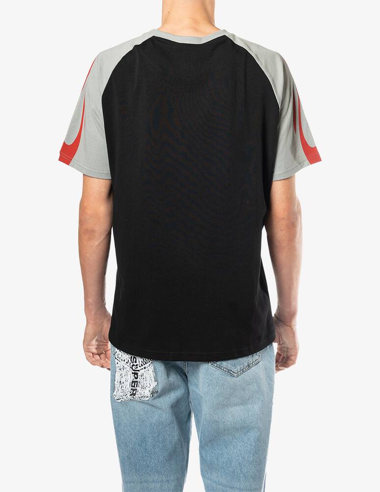 rinascente Vision of Super Maglietta raglan con stampa - Nero