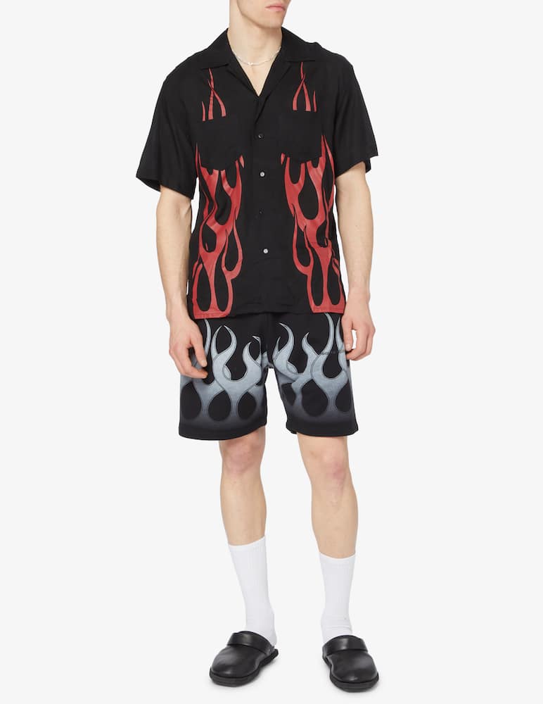 rinascente Vision of Super White flames shorts