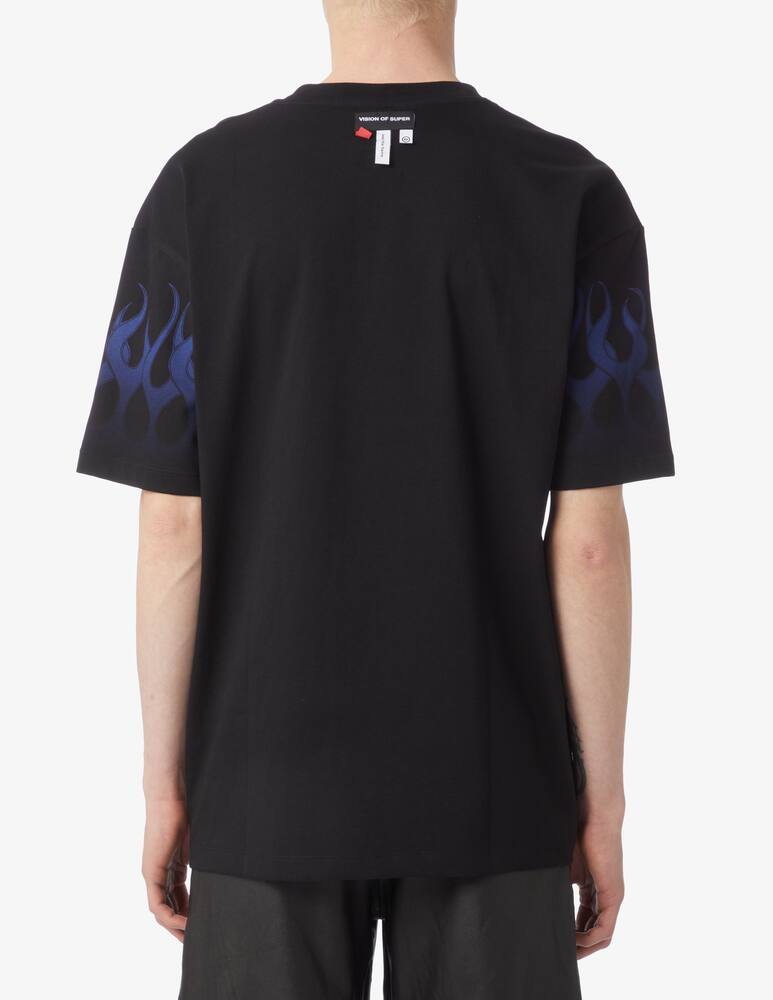 rinascente Vision of Super Maglietta manica corta flames 