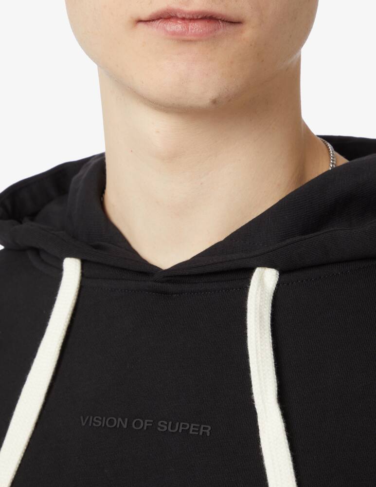 rinascente Vision of Super Maglietta nera con fiamme - Nero