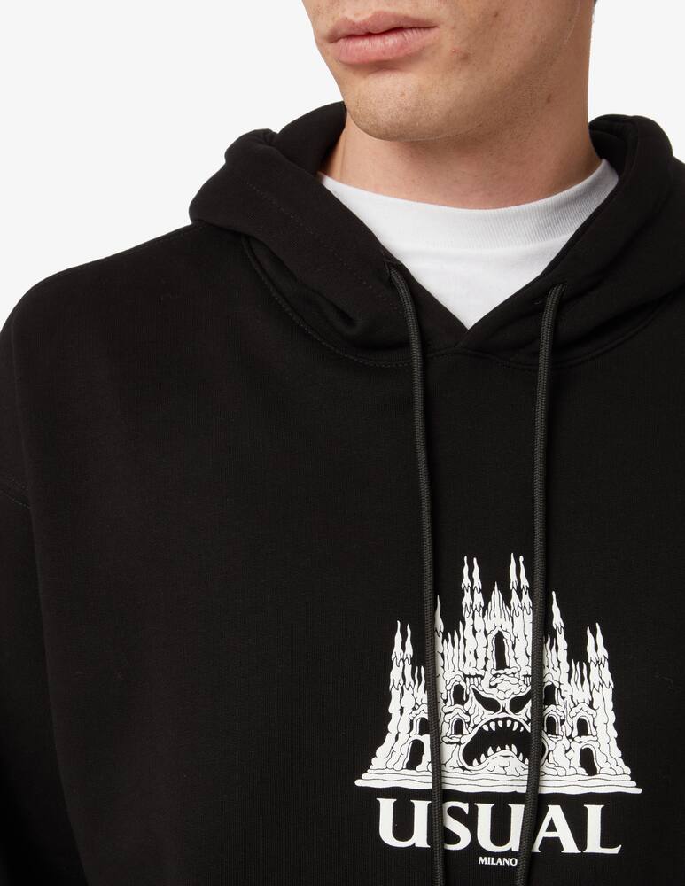 rinascente Usual Dome hoodie - Black