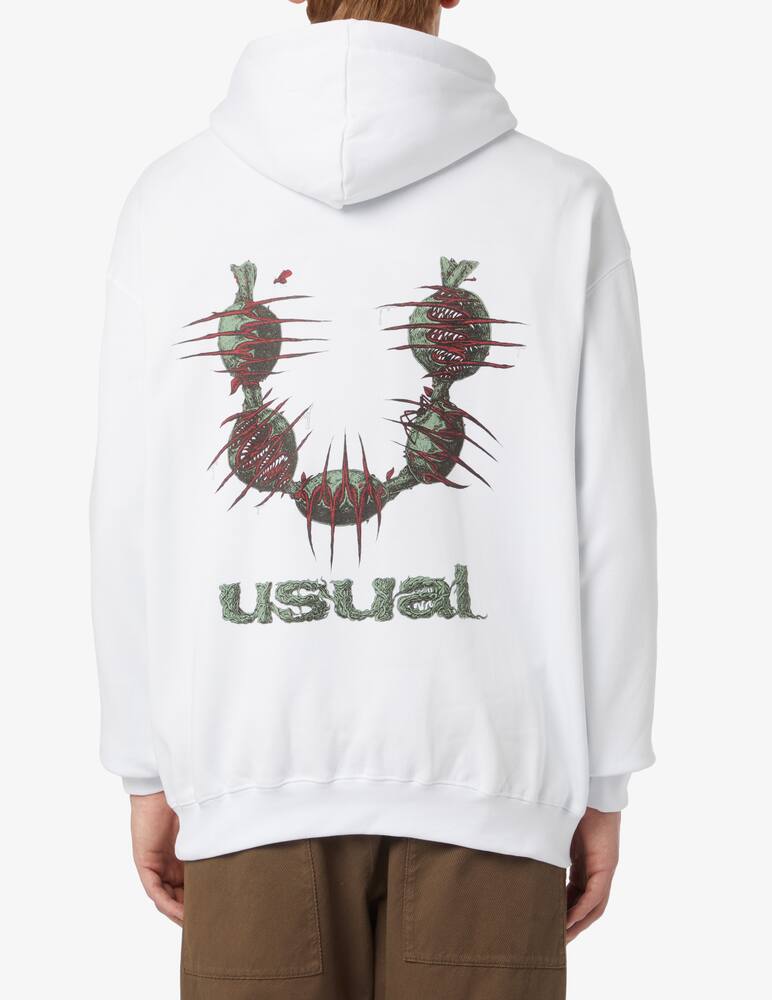 rinascente Usual Dionea hoodie - White