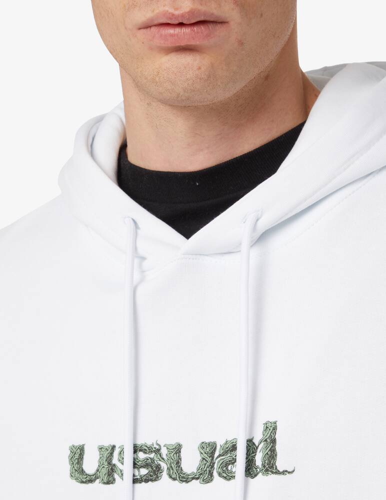 rinascente Usual Dionea hoodie - White