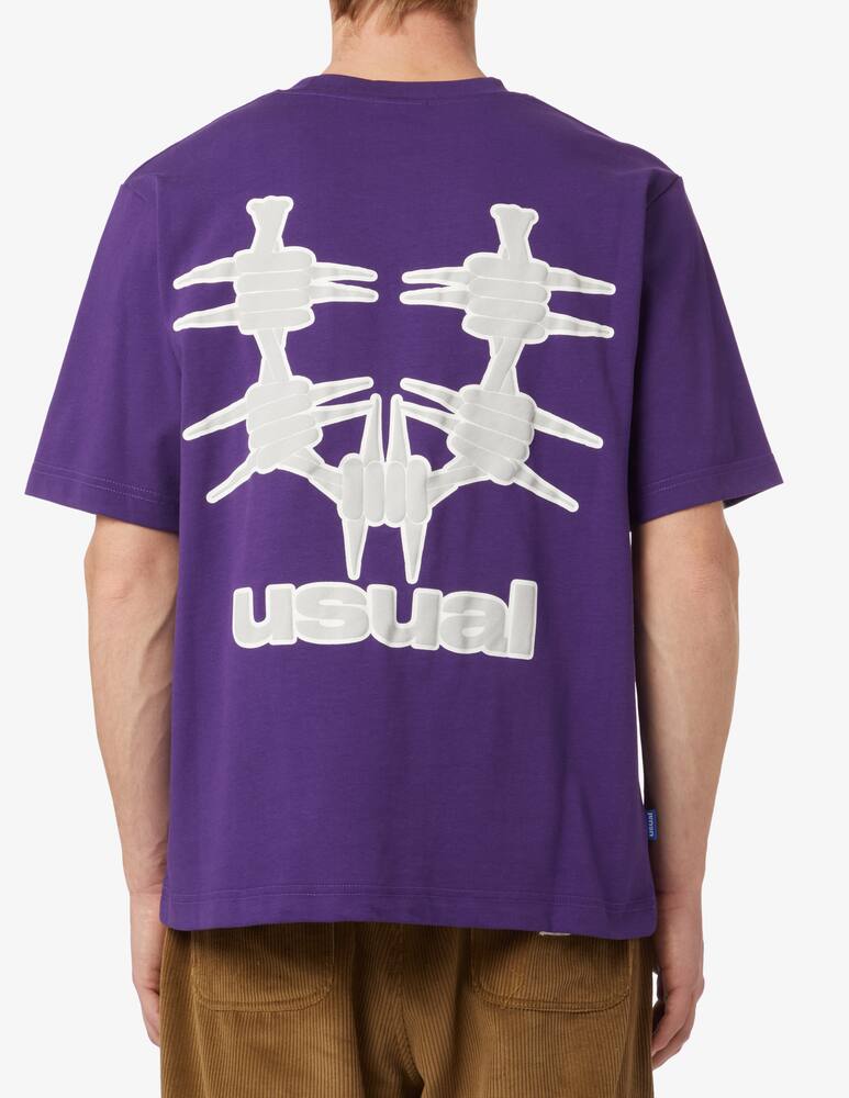 rinascente Usual Outline og t-shirt - Violet