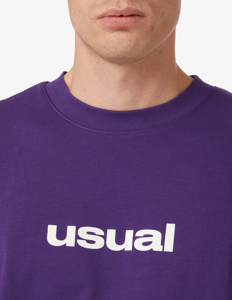 rinascente Usual Outline og t-shirt - Violet