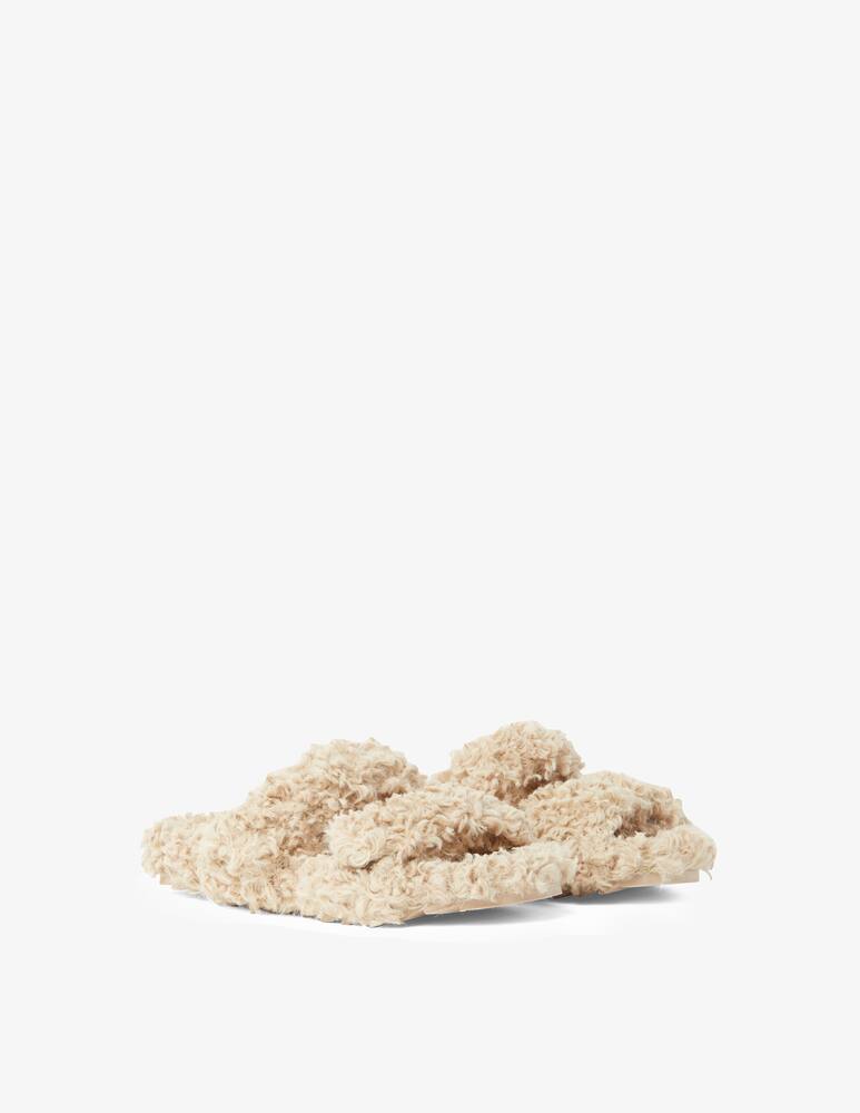 rinascente Gia Borghini Mule in lana Gia 10 - Beige