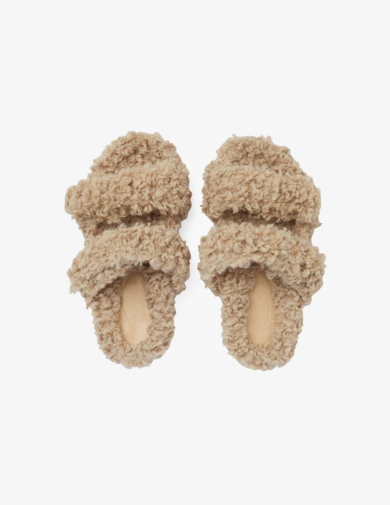 rinascente Gia Borghini Mule in lana Gia 10 - Beige