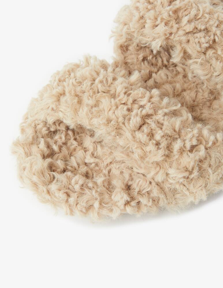 rinascente Gia Borghini Mule in lana Gia 10 - Beige