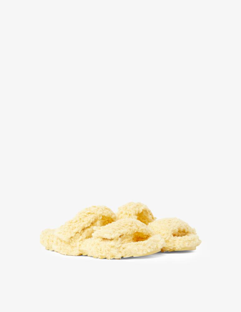 rinascente Gia Borghini Gia 10 wool mule - Yellow