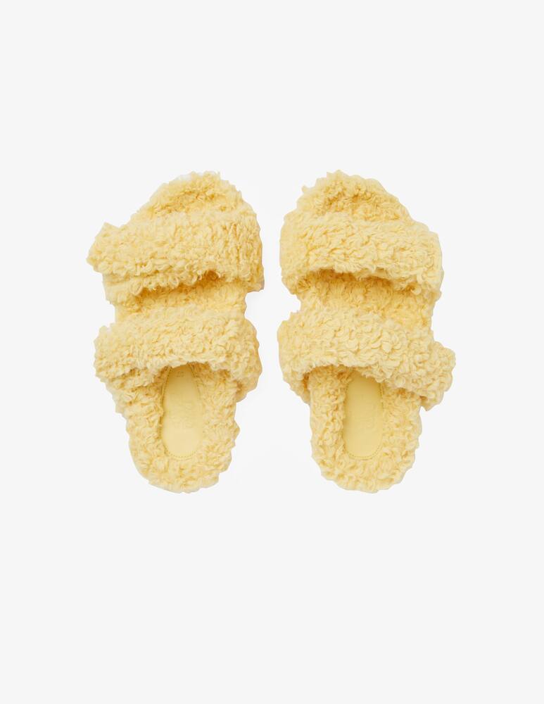 rinascente Gia Borghini Gia 10 wool mule - Yellow