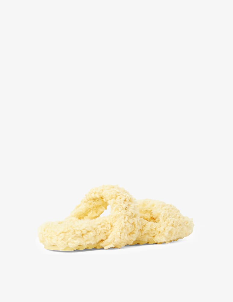 rinascente Gia Borghini Gia 10 wool mule - Yellow