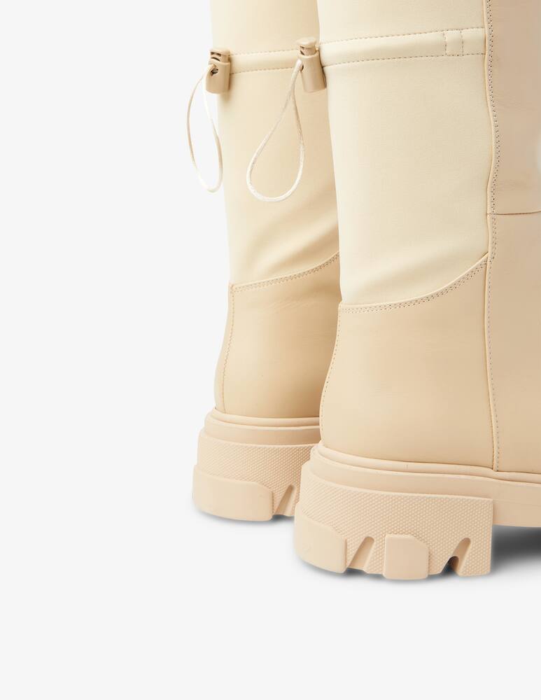 rinascente Gia Borghini Stivali in pelle Gia 12 - Beige