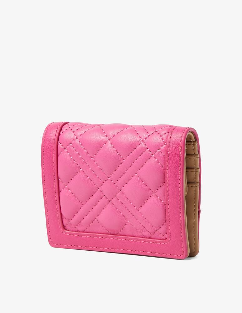 rinascente Love Moschino Quilted libro wallet