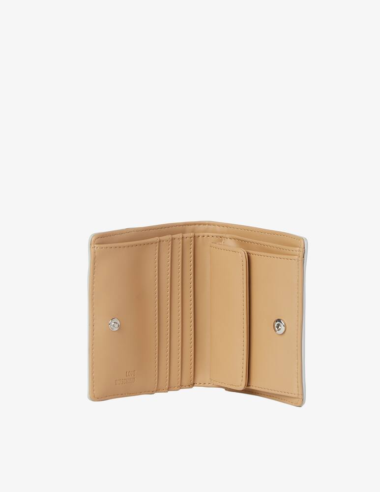 rinascente Love Moschino Quilted libro wallet