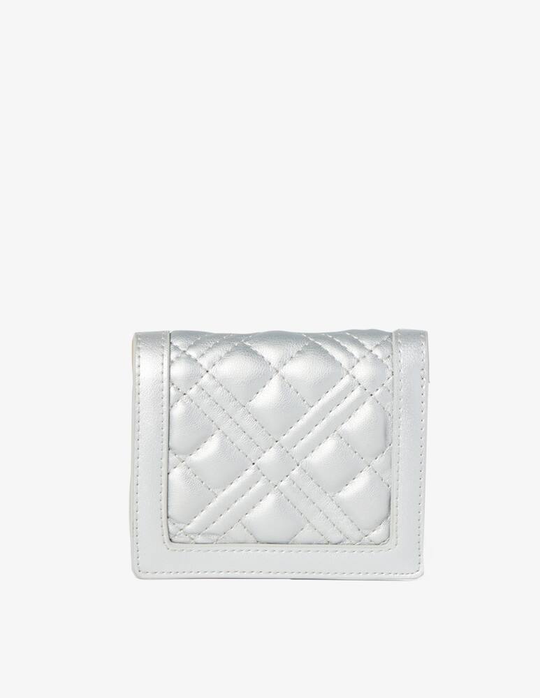 rinascente Love Moschino Quilted libro wallet