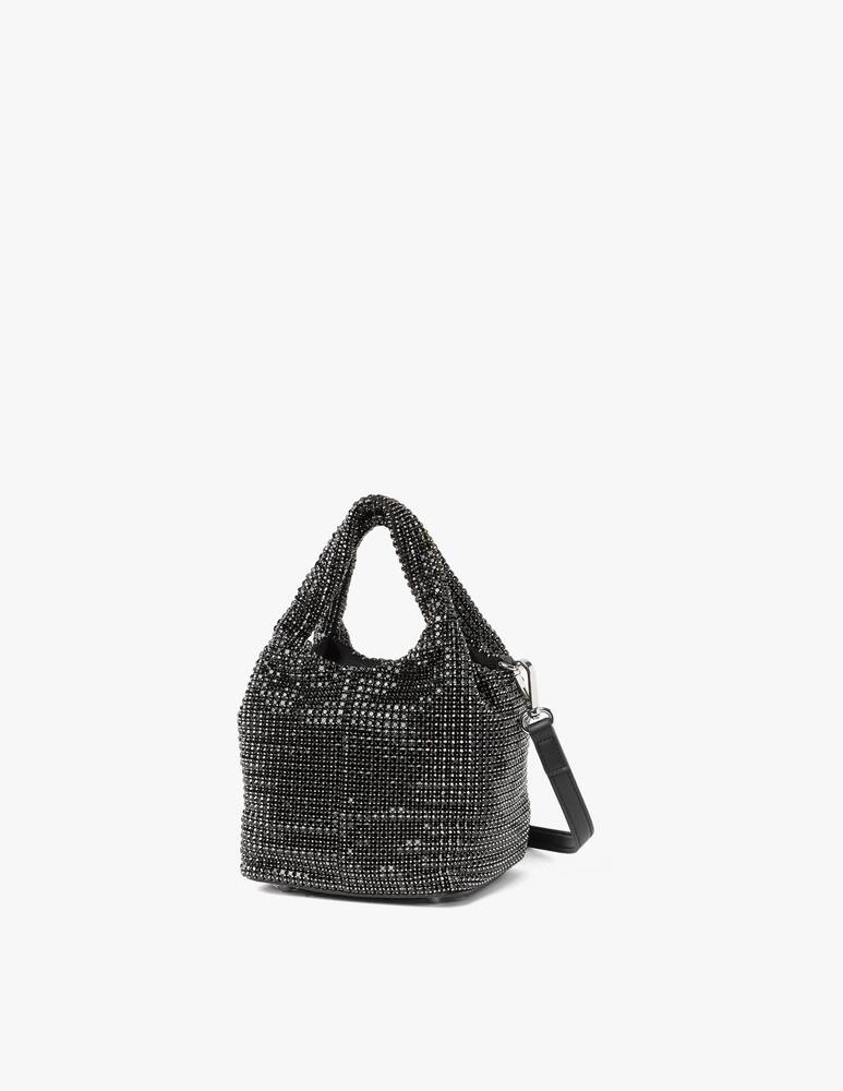 rinascente Love Moschino Evening pouch strass bag