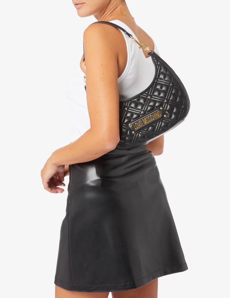 rinascente Love Moschino Borsa a mezzaluna trapuntata