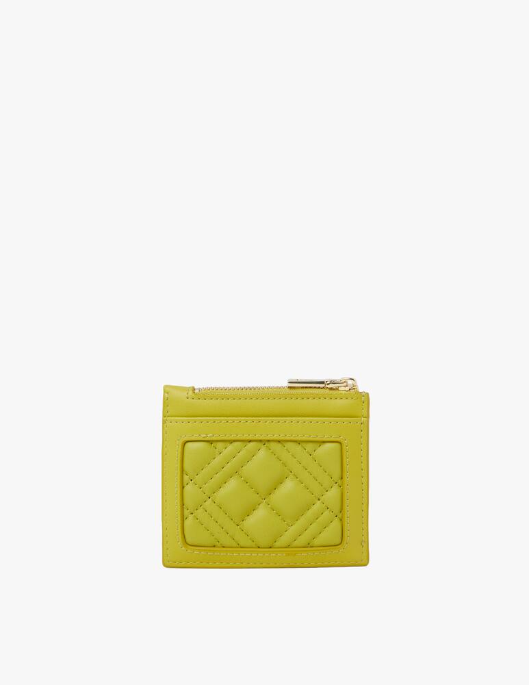rinascente Love Moschino Quilted cardholder zip