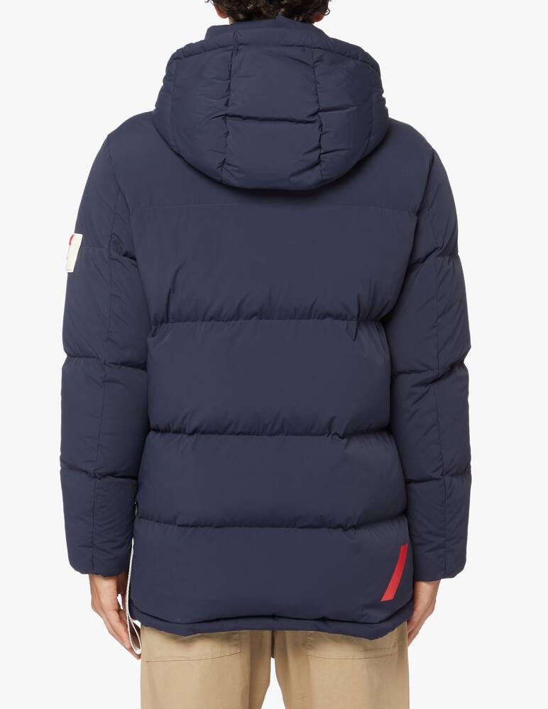 rinascente afterlabel Removable hood long down jacket