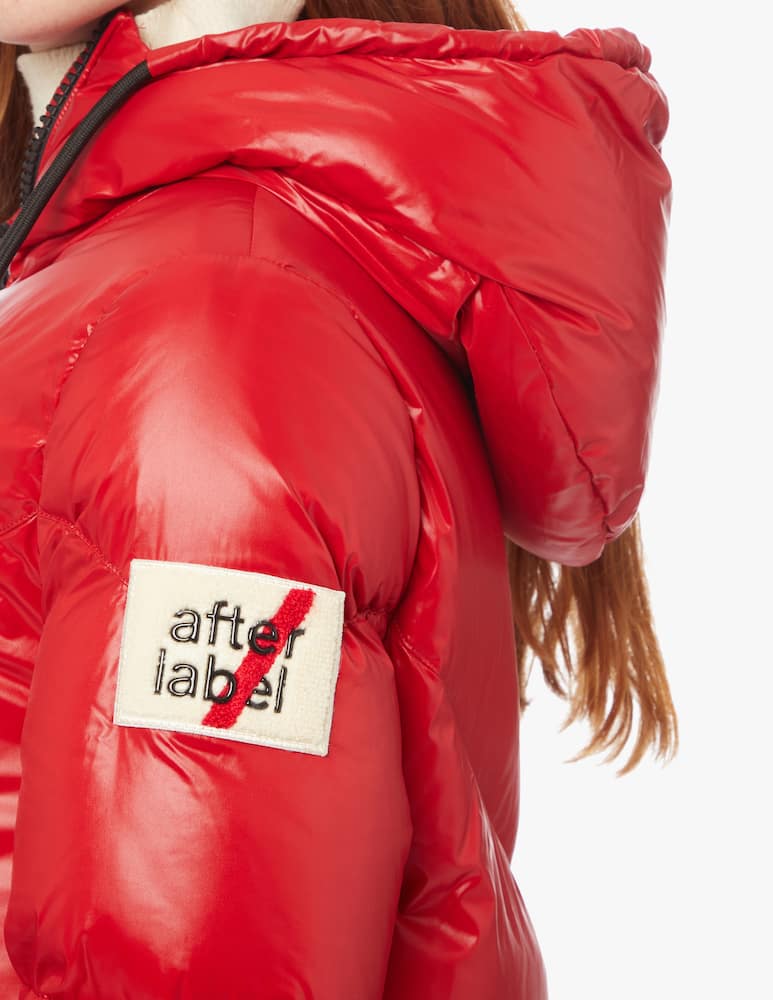 rinascente afterlabel Hooded down jacket