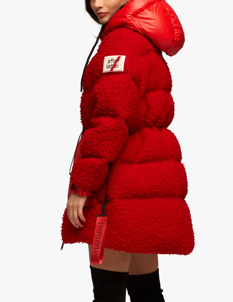 rinascente afterlabel Piumino in misto lana con cappuccio