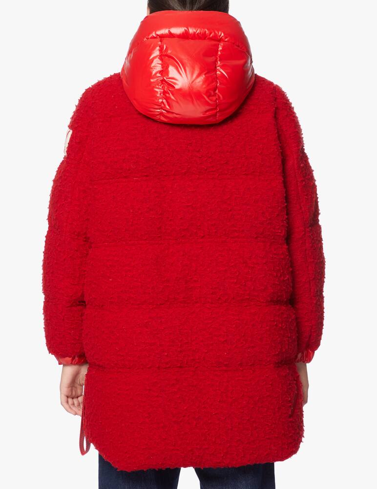 rinascente afterlabel Piumino in misto lana con cappuccio