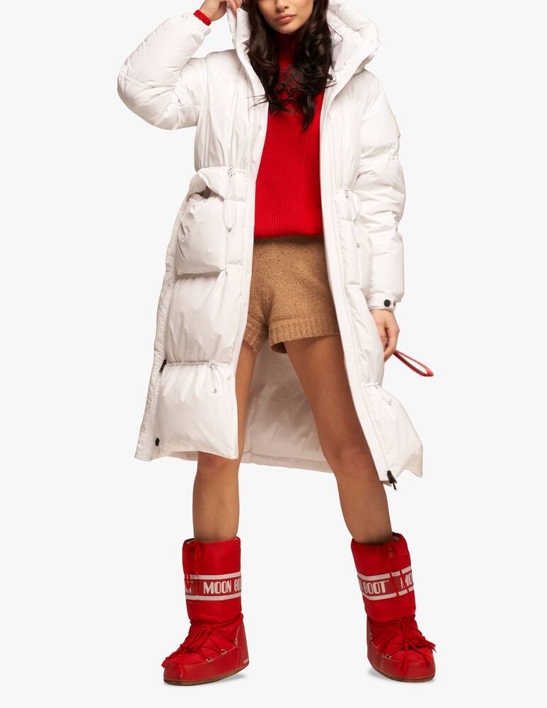 rinascente afterlabel Hooded long down jacket