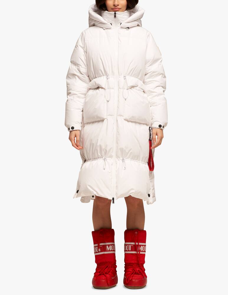 rinascente afterlabel Hooded long down jacket