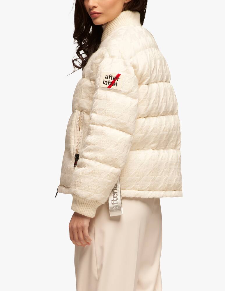 rinascente afterlabel Giacca bomber in stampa pie di poule