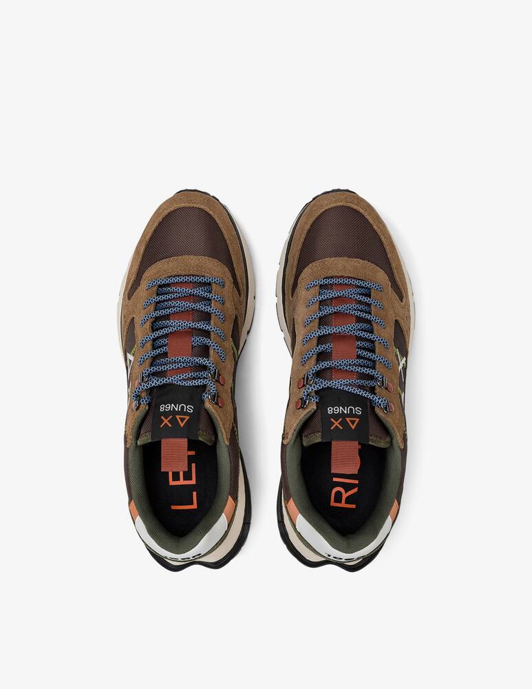 rinascente Sun68 Fire & camping sneakers