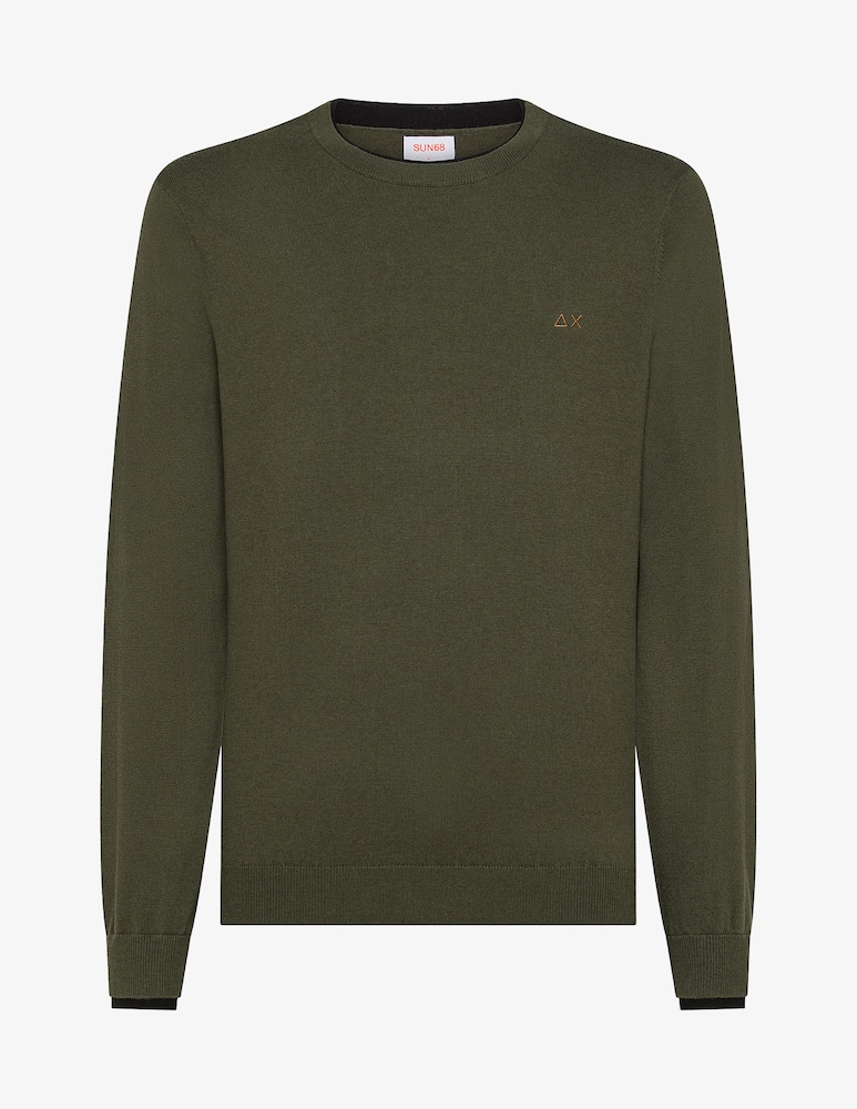 rinascente Sun68 Maglia girocollo profili contrasto