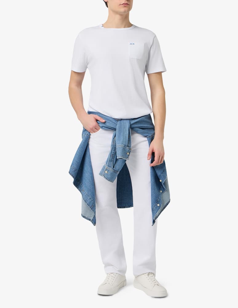 rinascente Sun68 Cotton t-shirt with chest pocket