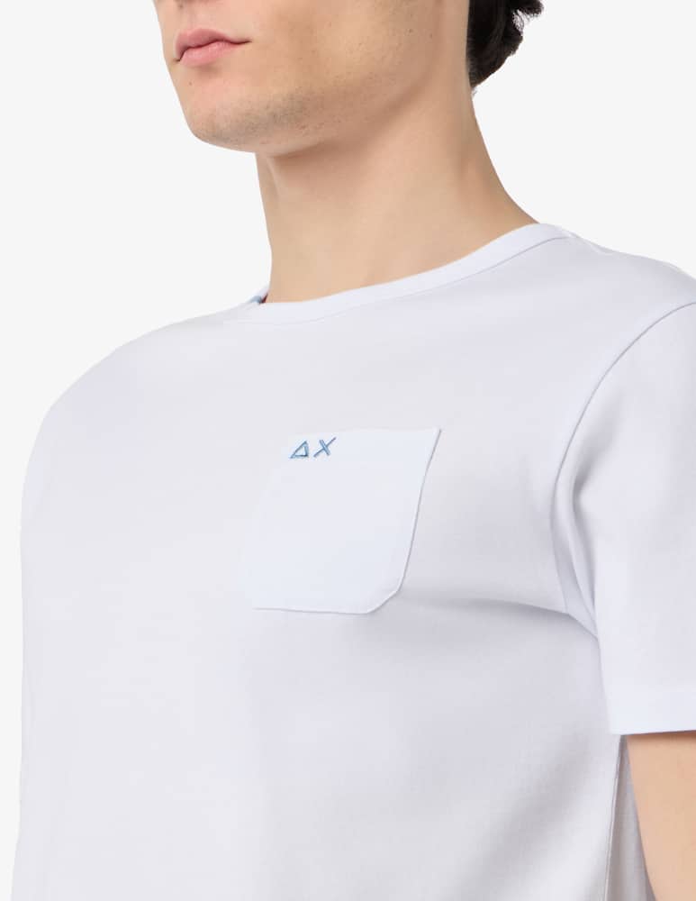 rinascente Sun68 Cotton t-shirt with chest pocket