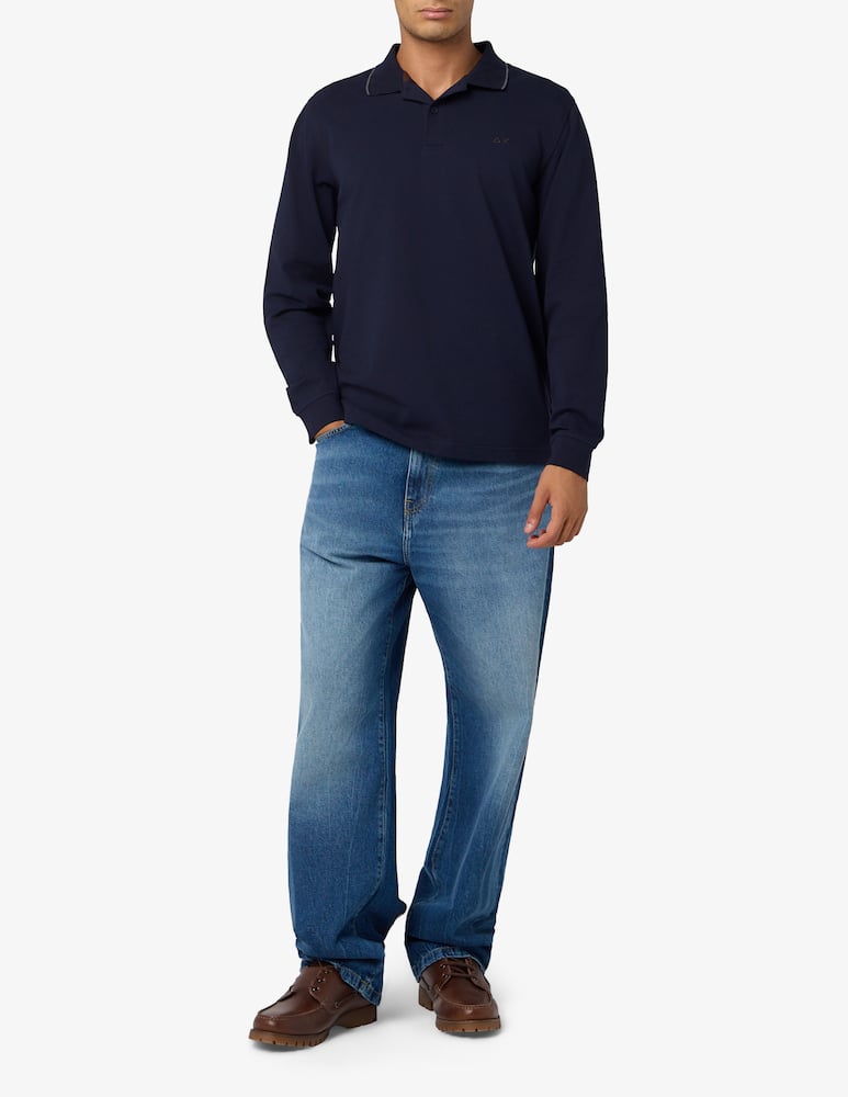 Sun68 Long sleeve polo shirt - picture 2