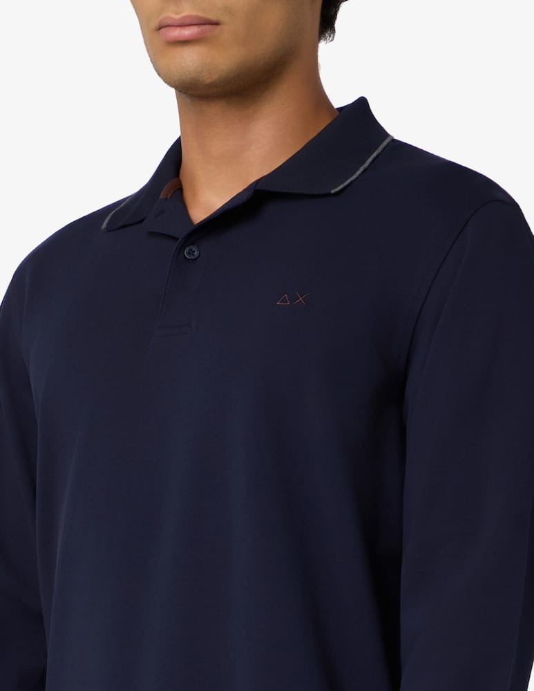 Sun68 Long sleeve polo shirt - picture 4