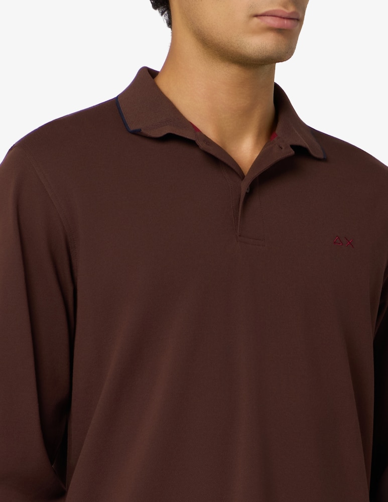 Sun68 long sleeve polo shirt - picture 4 Sun68 long sleeve polo shirt - picture 4