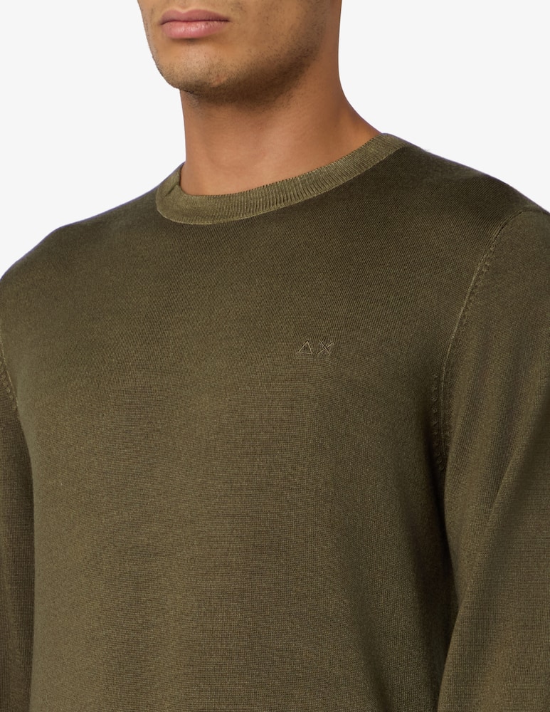 Sun68 washed wool jumper - picture 4 Sun68 washed wool jumper - picture 4