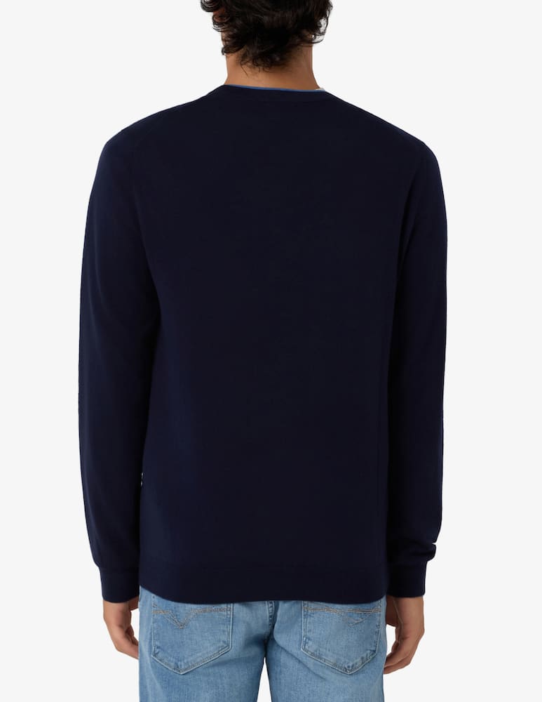 rinascente Sun68 Contrast trim jumper